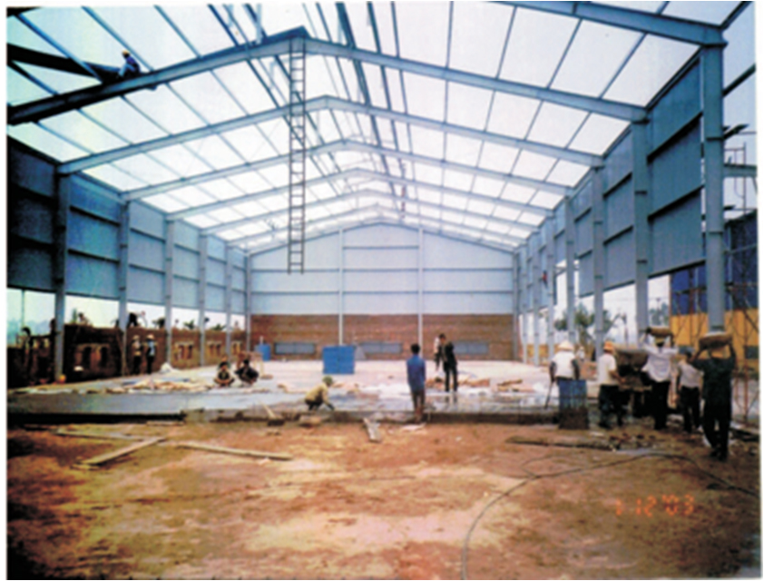 Xây lắp nhà máy chế biến thực phẩm chăn nuôi Minh Tâm