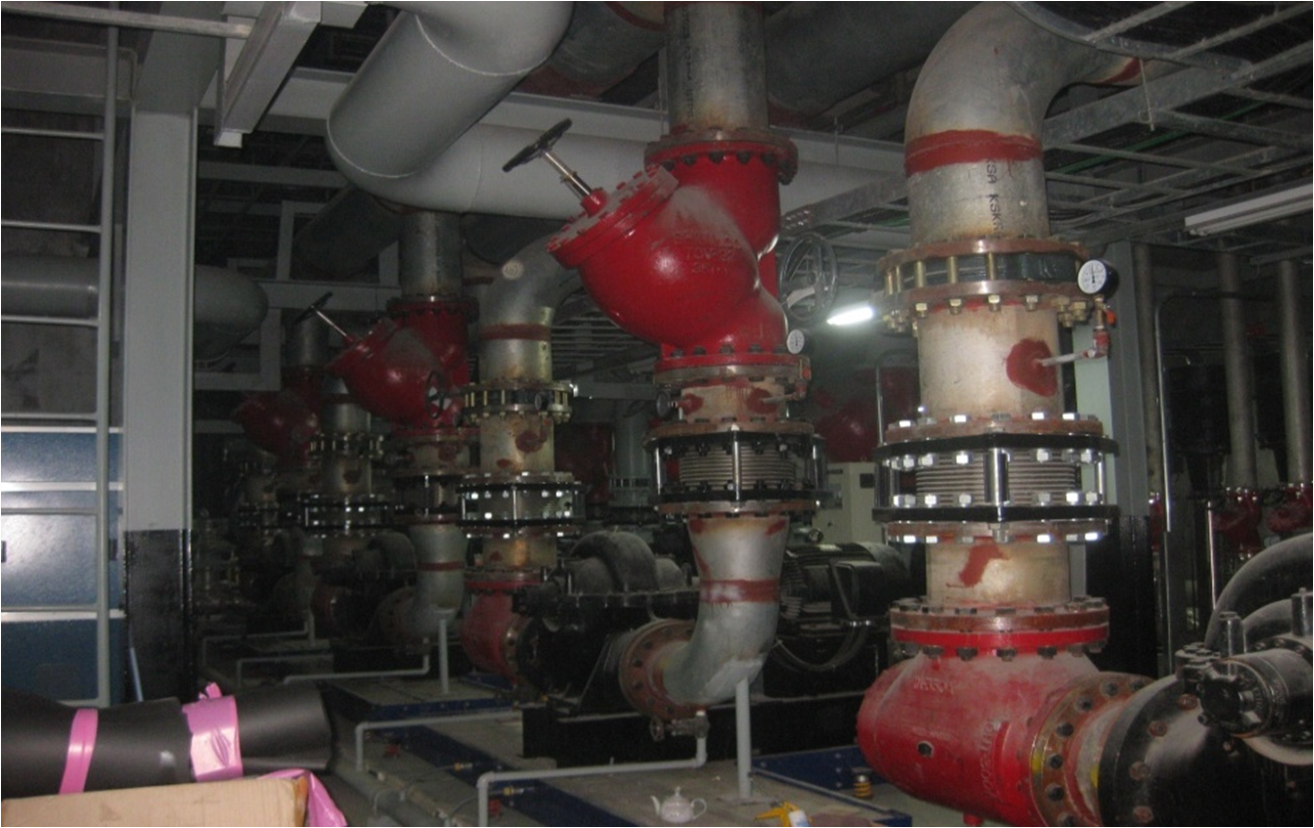 Lắp đặt phòng máy – Tòa nhà Keangnam