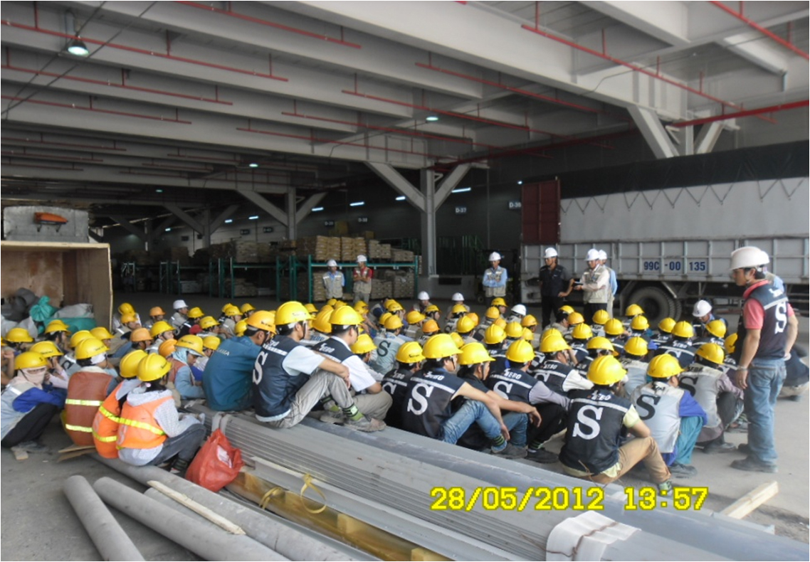 Lắp đặt hệ thống cứu hỏa – nhà máy Sam Sung Việt Nam