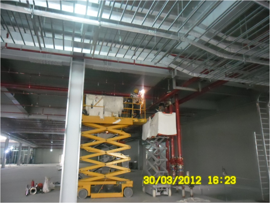 Lắp đặt hệ thống cứu hỏa – nhà máy Sam Sung Việt Nam