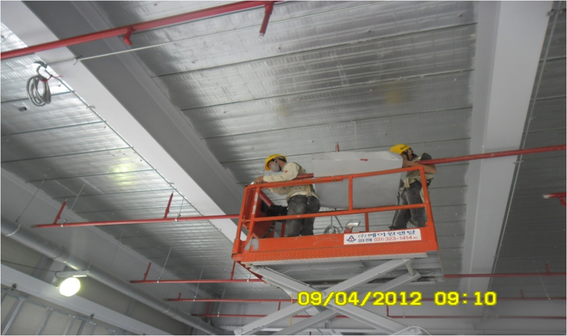 Lắp đặt hệ thống cứu hỏa – nhà máy Sam Sung Việt Nam