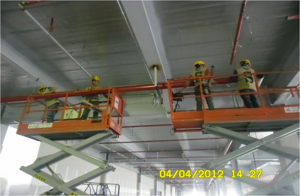 Lắp đặt hệ thống cứu hỏa – nhà máy Sam Sung Việt Nam